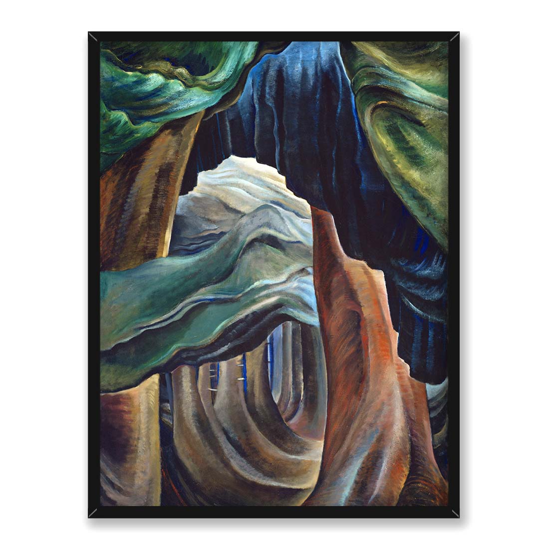 Emily Carr Las Kolumbia Brytyjska 30x40