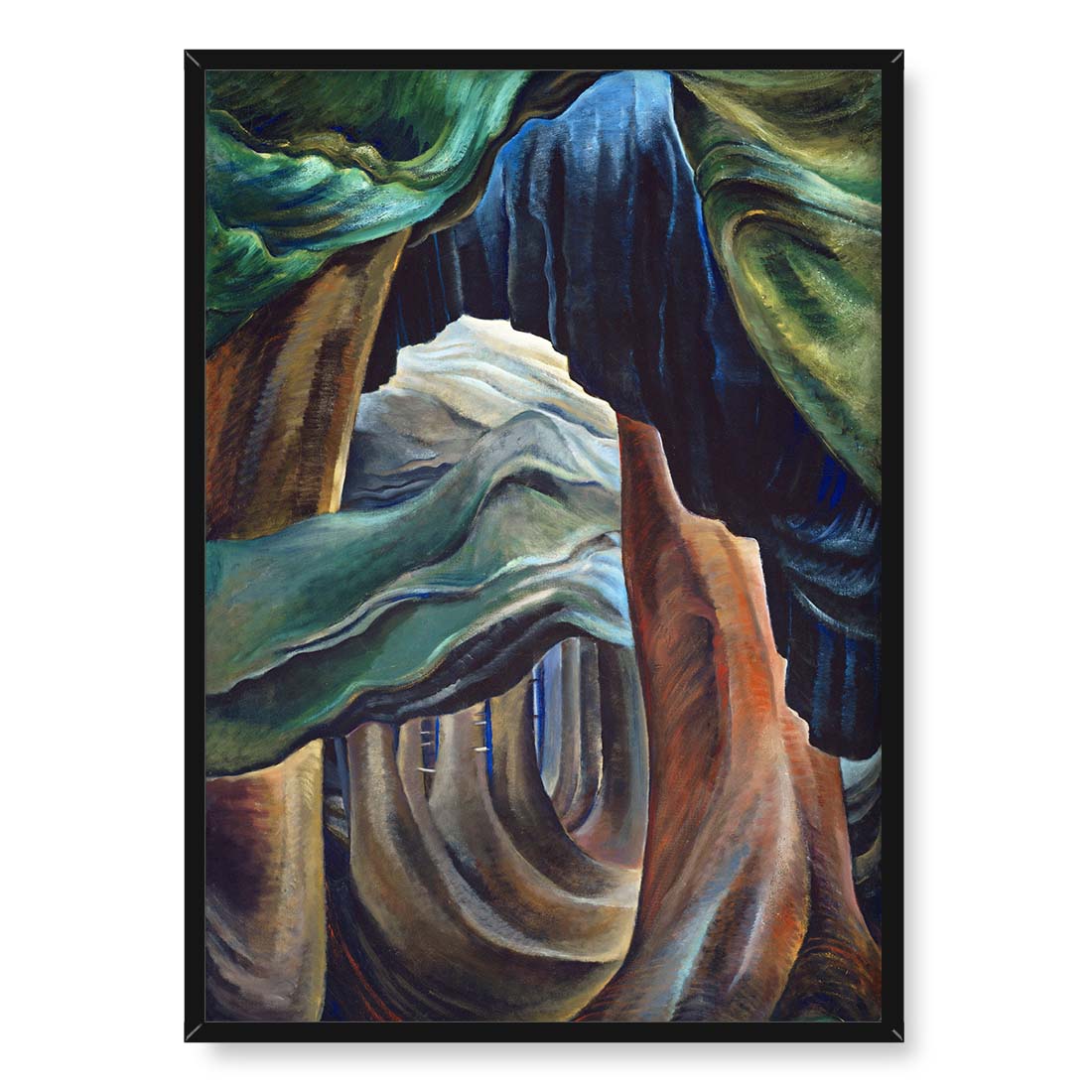 Emily Carr Las Kolumbia Brytyjska 50x70