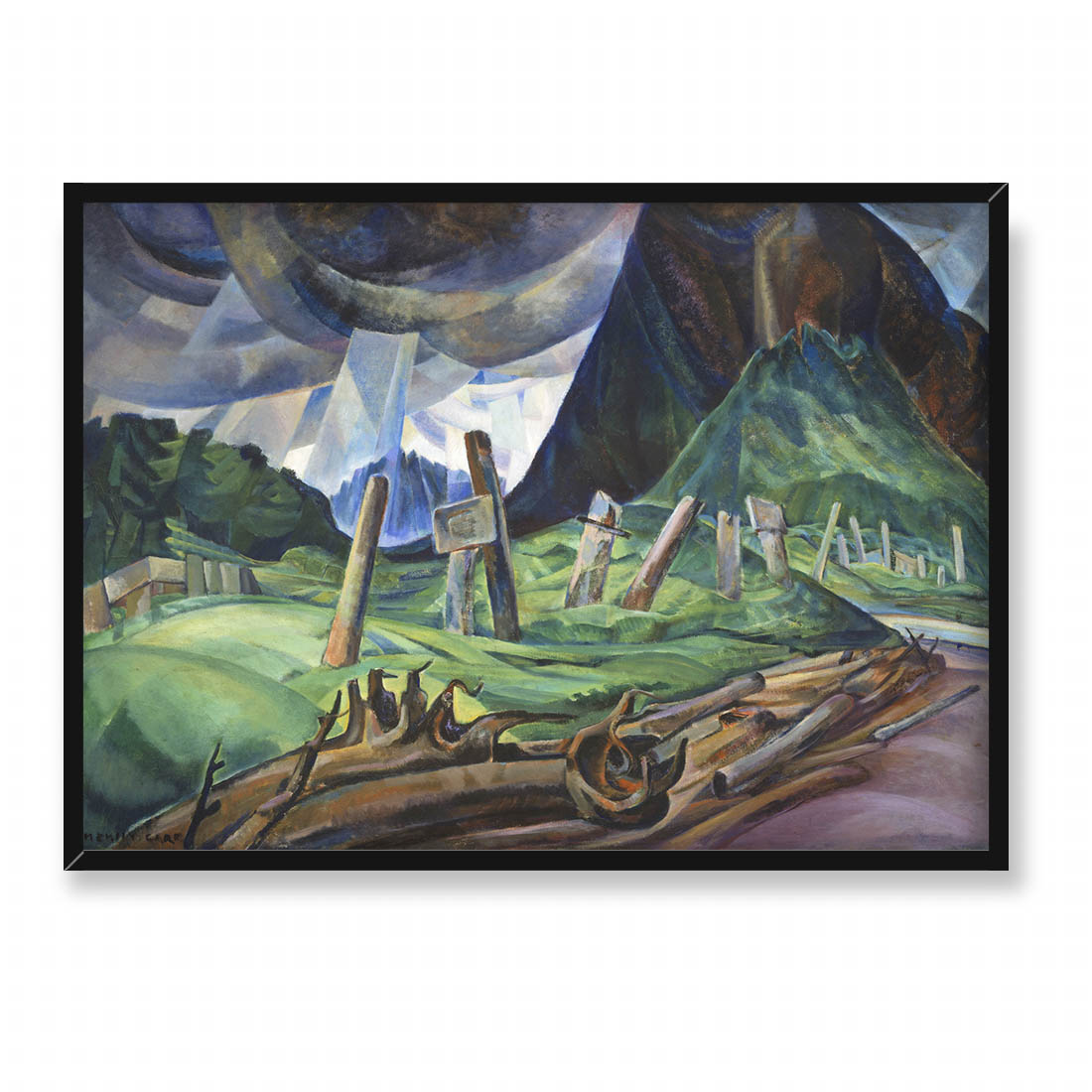 Emily Carr Pokonani 70x50