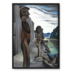 Emily Carr Totemy w Blunden Harbour 50×70