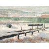 Ernest Lawson Zima nad rzeką — produkt cyfrowy do pobrania