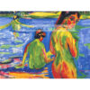 Ernst Ludwig Kirchner Dziewczyny w kąpieli — produkt cyfrowy do pobrania