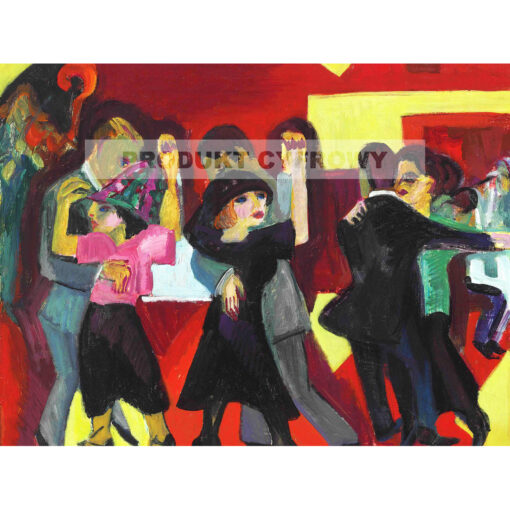 Ernst Ludwig Kirchner Tango work — produkt cyfrowy do pobrania