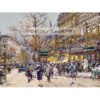 Eugene Galien-Laloue Boulevard Bonne Nouvelle Paryż — produkt cyfrowy do pobrania