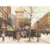 Eugene Galien-Laloue La Porte St Denis Paryż — produkt cyfrowy do pobrania