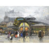 Eugene Galien-Laloue Les Halles Paryż — produkt cyfrowy do pobrania