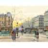 Eugene Galien-Laloue Plac Pigalle Paryż — produkt cyfrowy do pobrania