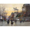 Eugene Galien-Laloue Pomnik Etienne’a Marcela Paryż — produkt cyfrowy do pobrania