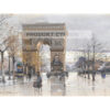 Eugene Galien-Laloue Łuk triumfalny 2 Paryż — produkt cyfrowy do pobrania