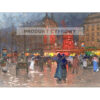 Eugene Galien-Laloue Wieczór przy Moulin Rouge — produkt cyfrowy do pobrania