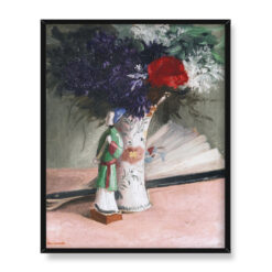 Eva Gonzales Bukiet fiołków 2 40×50