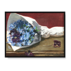 Eva Gonzales Bukiet kwiatów 40×30