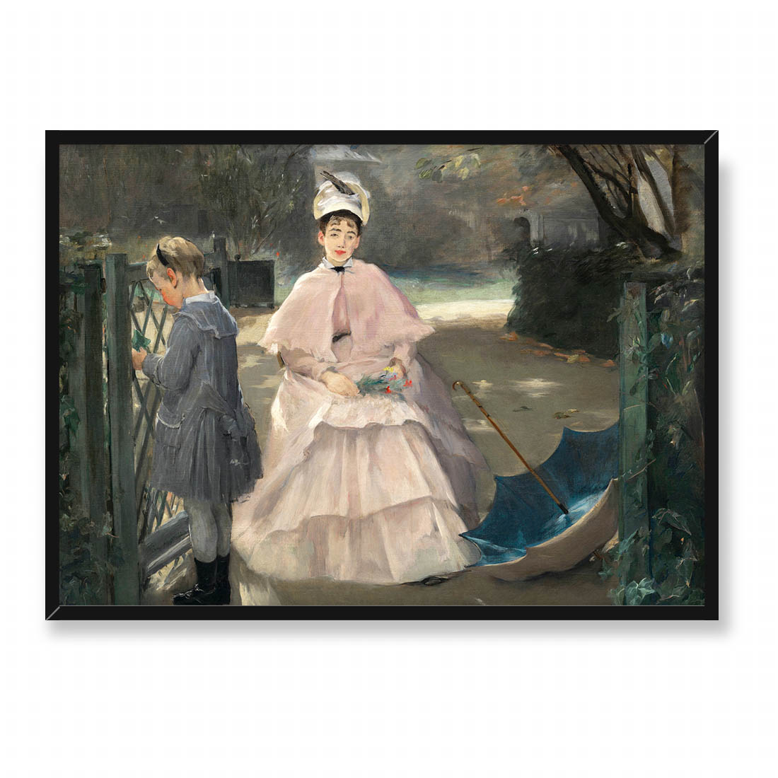 Eva Gonzales Niania i dziecko 70x50