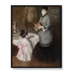 Eva Gonzales Podwieczorek 40×50