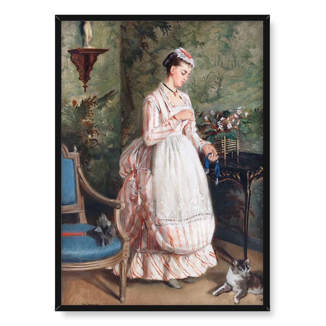 Eva Gonzales Pokojówka 50x70