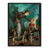 Everett Shinn Brzuchomówca 30×40 w RAMIE