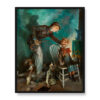 Everett Shinn Brzuchomówca 40×50 w RAMIE