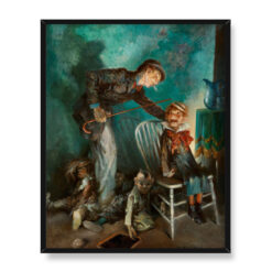 Everett Shinn Brzuchomówca 40×50