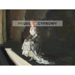 Everett Shinn Dziewczyna w bieli na scenie — produkt cyfrowy do pobrania