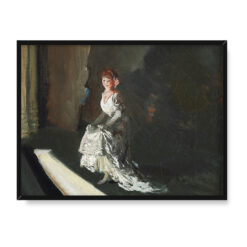 Everett Shinn Dziewczyna w bieli na scenie 40×30
