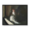 Everett Shinn Dziewczyna w bieli na scenie 50×40