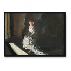 Everett Shinn Dziewczyna w bieli na scenie 70×50