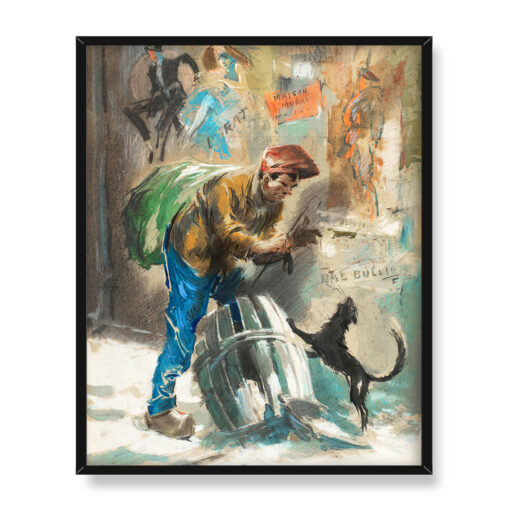 Everett Shinn Najlepsi przyjaciele 40x50