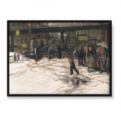 Everett Shinn Pod kolejką nadziemną 70×50