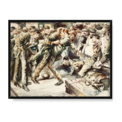Everett Shinn Łuk Ogrywanie gracza 40×30