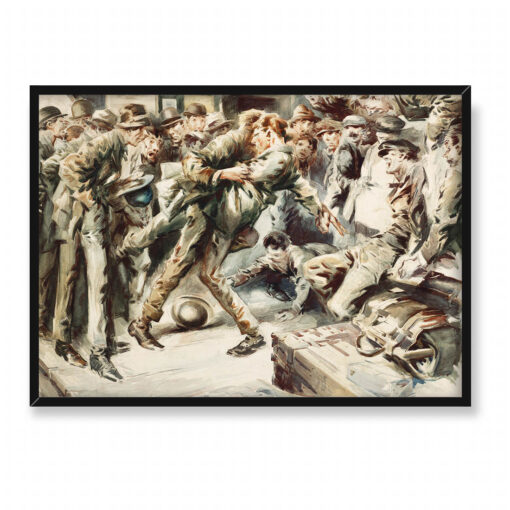 Everett Shinn Łuk Ogrywanie gracza 70x50