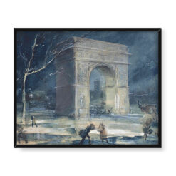 Everett Shinn Łuk Washington Square 50×40