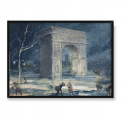 Everett Shinn Łuk Washington Square 70×50