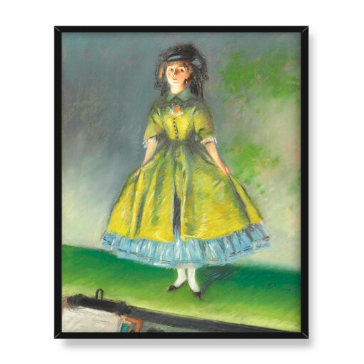 Everett Shinn Ukłon po spektaklu 40x50 w RAMIE
