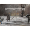 Everett Shinn Zima na Placu Waszyngtona — produkt cyfrowy do pobrania