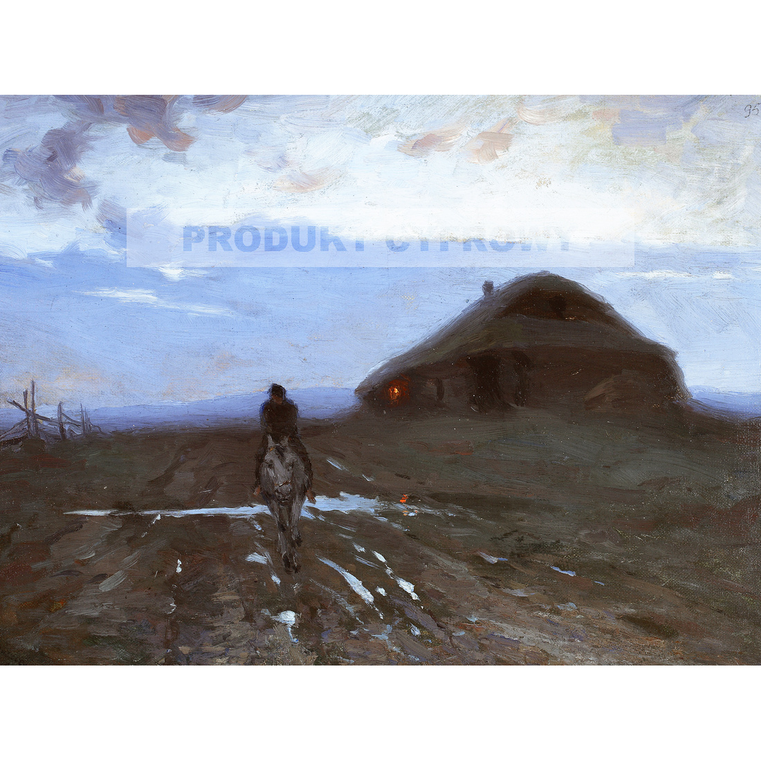Ferdynand Ruszczyc Zajazd — produkt cyfrowy do pobrania