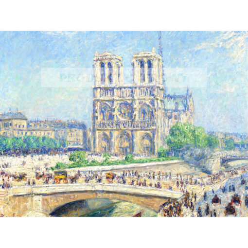 Francis Picabia Katedra Notre Dame w słońcu Paryż — produkt cyfrowy do pobrania
