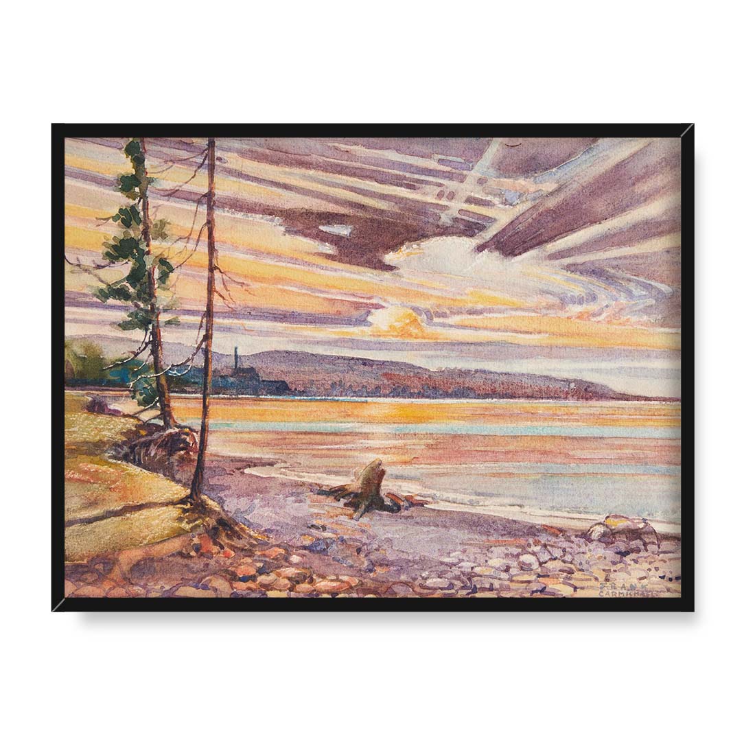 Franklin Carmichael Jezioro Gull 40x30