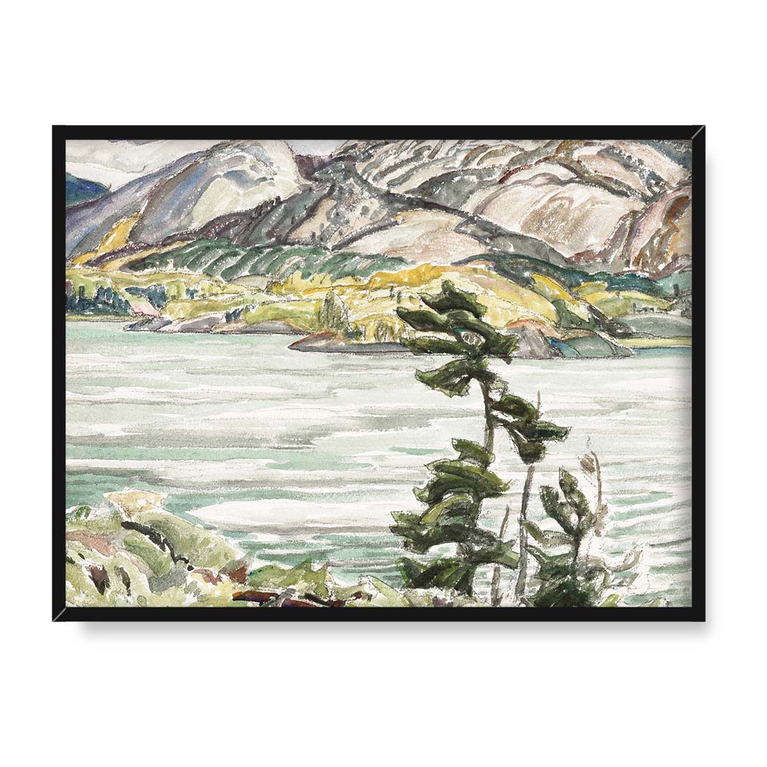 Franklin Carmichael Jezioro La Cloche 40x30