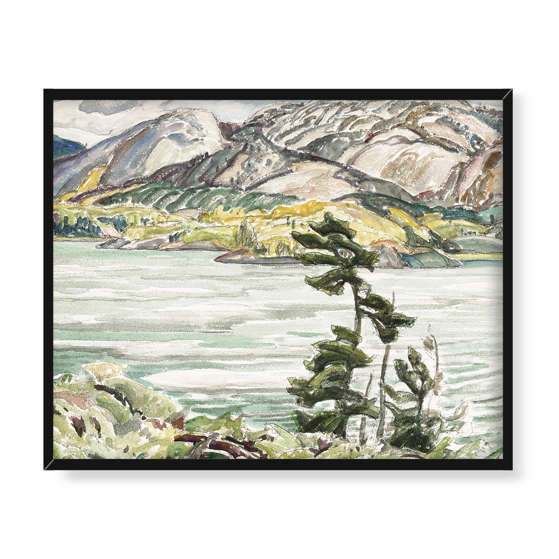 Franklin Carmichael Jezioro La Cloche 50x40