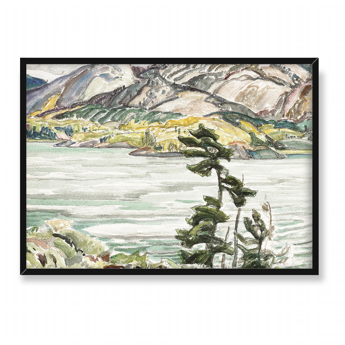 Franklin Carmichael Jezioro La Cloche 70x50