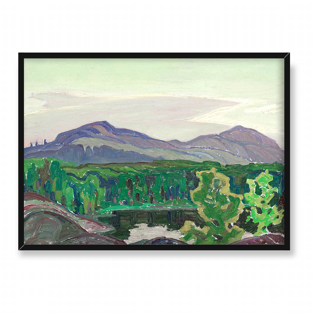 Franklin Carmichael La Cloche 70x50