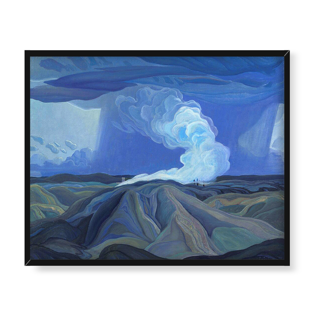 Franklin Carmichael Pasmo rud niklu 50x40 w RAMIE