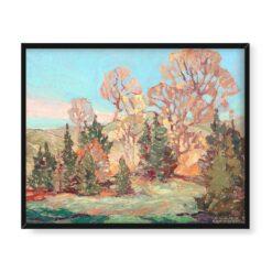 Franklin Carmichael Studium drzew jesienią 50×40