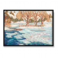 Franklin Carmichael Zima 70×50