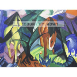 Franz Marc Konie i orzeł — produkt cyfrowy do pobrania