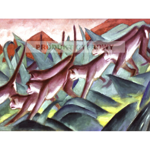 Franz Marc Małpy — produkt cyfrowy do pobrania