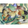 Franz Marc Skaczący koń 2 — produkt cyfrowy do pobrania