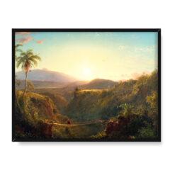 Frederic Edwin Church Amerykańska Pichincha 40×30