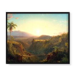 Frederic Edwin Church Amerykańska Pichincha 50×40