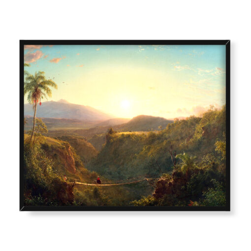 Frederic Edwin Church Amerykańska Pichincha 50x40